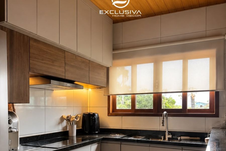 Cozinha planejada entregue pela Exclusiva Home Decor